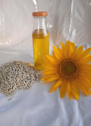 Органічне соняшникову олію з кондитерської насіння 0.5 кг