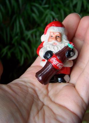 Елочная игрушка кока-кола дед мороз