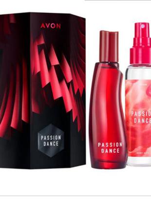 Passion Dance avon парфюмерный набор