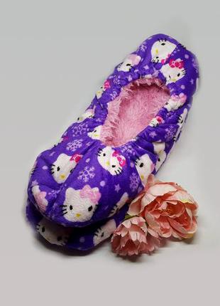 Женские флисовые тапочки-слипперсы р.38-40 walmart сша