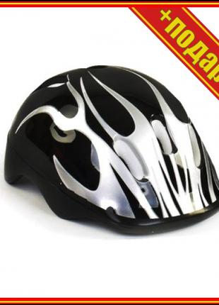 Шлем защитный, серый,Защита для езды на роликах,Шлем и
наколен...