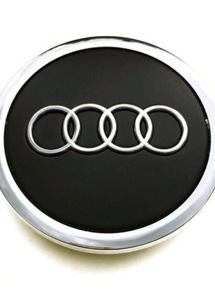 Ковпачки на диски Audi 4B0601170A чорні комплект