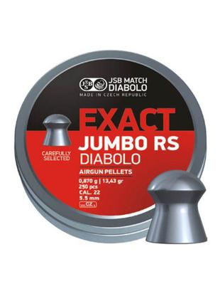 Пневматические пули JSB Exact Jumbo RS 546207-250 5,5 мм (⌀ 5,...