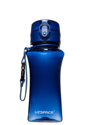 Спортивная бутылка Uzspace Wasser Glossy 6005 350 мл синий