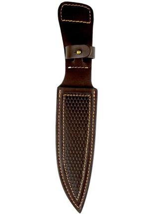 Ножны Медан 2401 с декором кожа коричневый