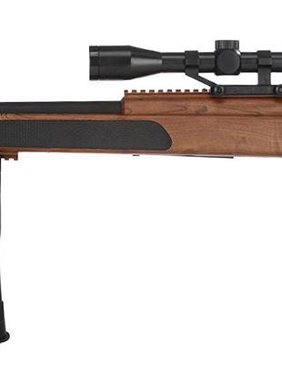Страйкбольная винтовка - ZM51W - 6 мм - коричневый