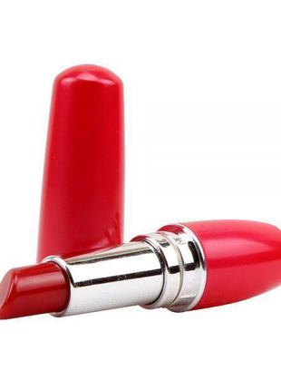 Міні-вібратор помада Vagina Lipstick, червоний