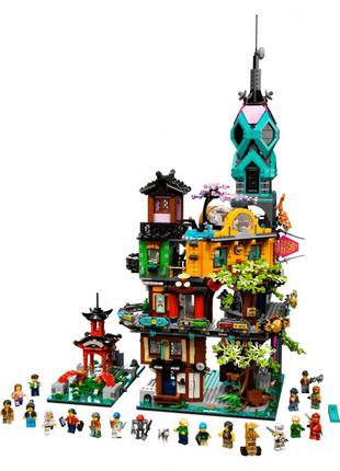 Блочный конструктор LEGO Ninjago Сады Ниндзяго (71741)