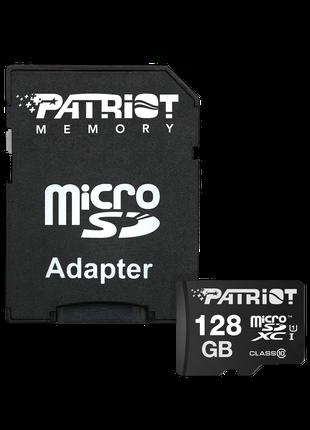 Карта памяти Patriot microSDXC (UHS-1) LX Series 128 Гб class ...