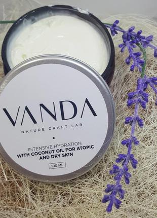 Увлажняющий крем с маслом кокоса от vanda