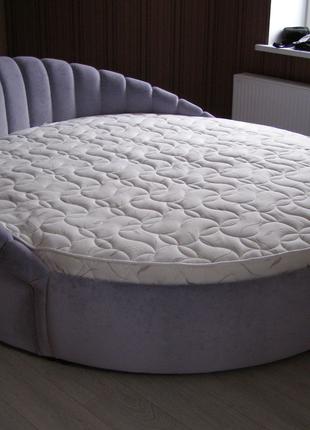 Ліжко Місяць Євро. Ліжко кругле під матрац Д 200 см. Виробництво