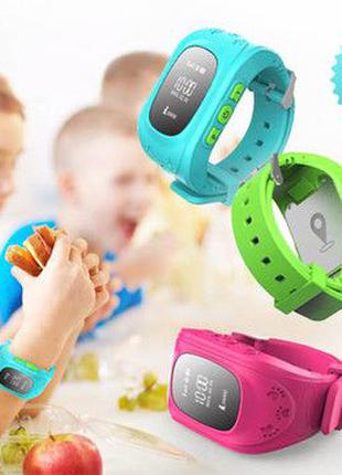 Детские смарт-часы Smart Baby Watch Q50 с GPS трекером