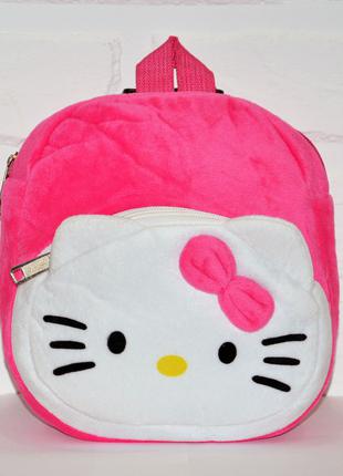 Детский мягкий рюкзак Hello Kitty для девочек