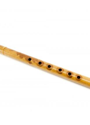 Флейта сулинг бамбуковая "Гекон" (30,5х2,5х4 см)