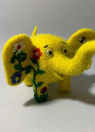 Іграшка валяна  Слоник",  Слон