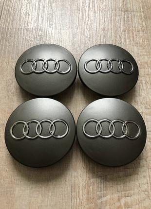 Колпачки заглушки на литые диски Ауди Audi 68мм 8D0 601 170