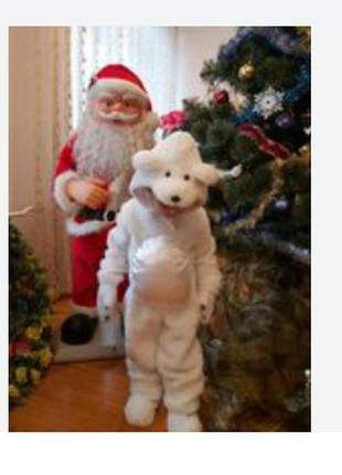 Новорічний костюм білого ведмедика
