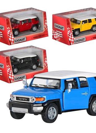 Машинка металлическая Kinsmart KT5343W "TOYOTA FJ CRUISER"