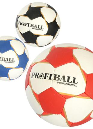 Мяч футбольный 2500-187 (30шт) размер 5, ПУ1,4мм, ручная работ...