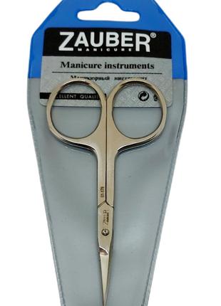 Маникюрные ножницы для ногтей 22 мм. Zauber Большие кольца 01-179
