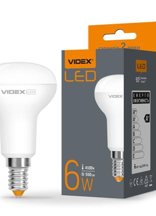 Світлодіодна лампа Videx R50e 6W E14 4100K рефлектор