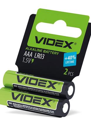 Батарейка щелочная Videx LR03 / AAA