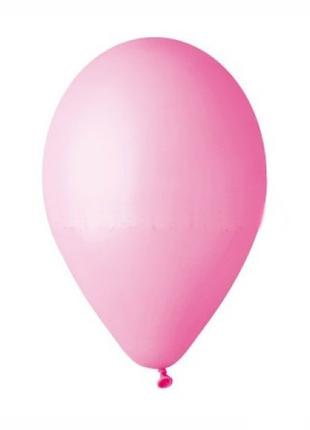 Кулі повітряні пастель Рожевий 8" (21 см) 100 шт.