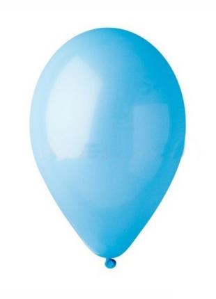Шары воздушные пастель Голубой 5"(13см) 100шт.