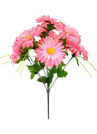 Искусственные цветы Букет Герберы, 9 голов, 520 мм цвета микс