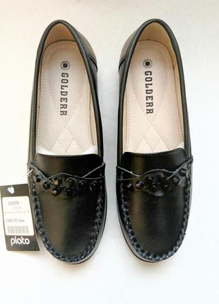 Кожаные туфли мокасины тм golderr 36, 37, 38 размеры