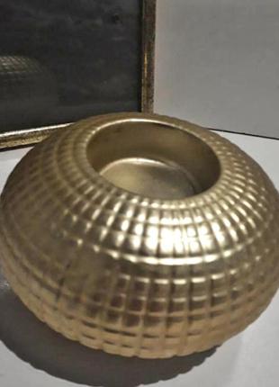 Керамический золотой подсвечник из германии
