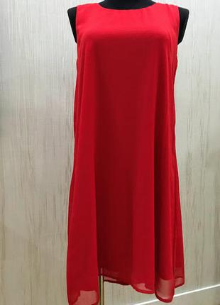 Очень красивое красное платье bodyflirt р. 40