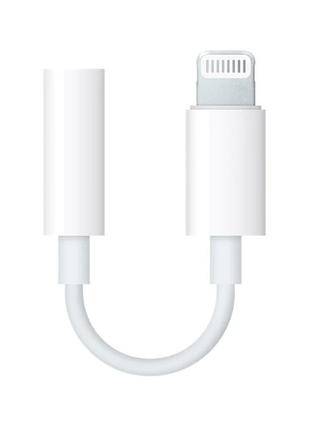 Адаптер Apple Lightning - Мини Джек аудио 3.5 мм. Переходник A...