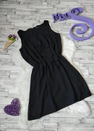Платье sophie gray женское черное шифон