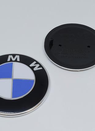 Эмблема BMW Значок логотип Шильдик 82мм 51 148 132 375