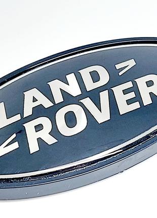 Эмблема Land Rover в решетку (черная) на Range Rover Sport