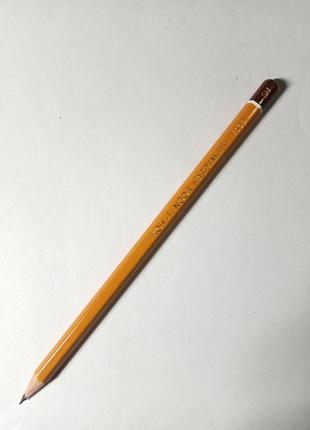Олівець простий KOH-I-NOOR 1500 3H графітний