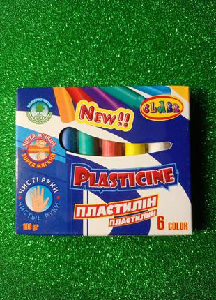 Пластилин Пластилин Чистые руки CLASS 6 цветов