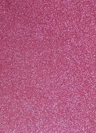 Фоаміран глітерний А4 1,7 мм світло-рожевий