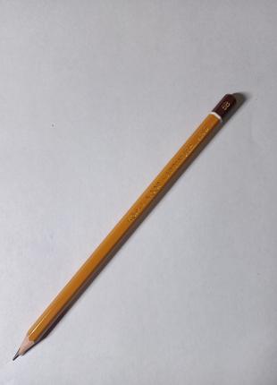 Олівець простий KOH-I-NOOR 1500 5B графітний