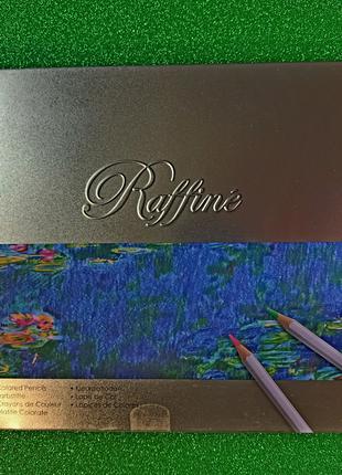 Набор цветных карандашей Marco Raffine 50 цветов железный пенал