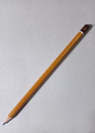 Олівець простий KOH-I-NOOR 1500 3B графітний