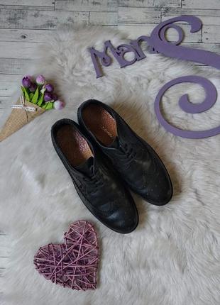 Туфлі жіночі чорні graceland на шнурках