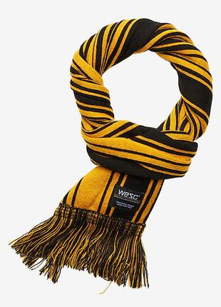 Тёплый шарф унисекс toro stripe шведского бренда wesc оригинал