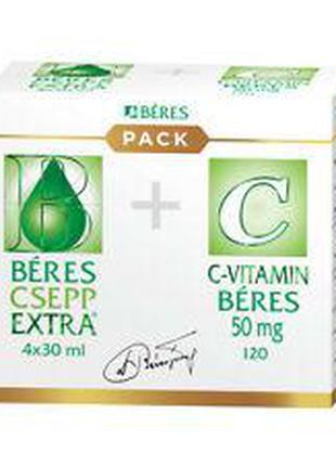 Загальнозміцнюючі вітаміни Береш для імунітету Beres Csepp Exs...