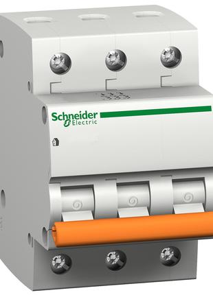 Автоматичний вимикач Schneider Electric ВА63 3P 10A C 4.5кА