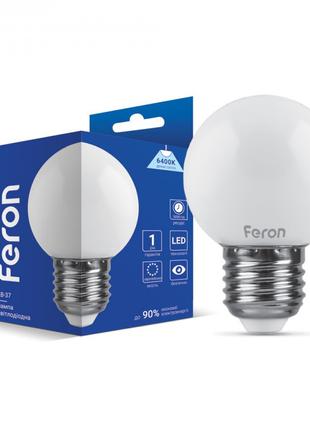 Светодиодная лампа Feron LB-37 1W E27 6400K
