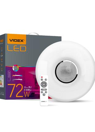 LED світильник функціональний круглий VIDEX RING 72W 2800-6200...
