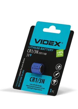 Батарейка литиевая Videx CR1/3N