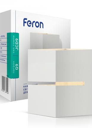 Настінний накладний світильник Feron AL8000 білий
